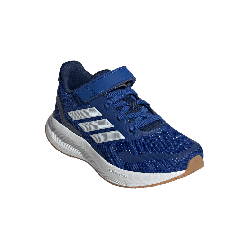 Sneakers blu da Bambino con chiusura a strappo Runfalcon 5 adidas