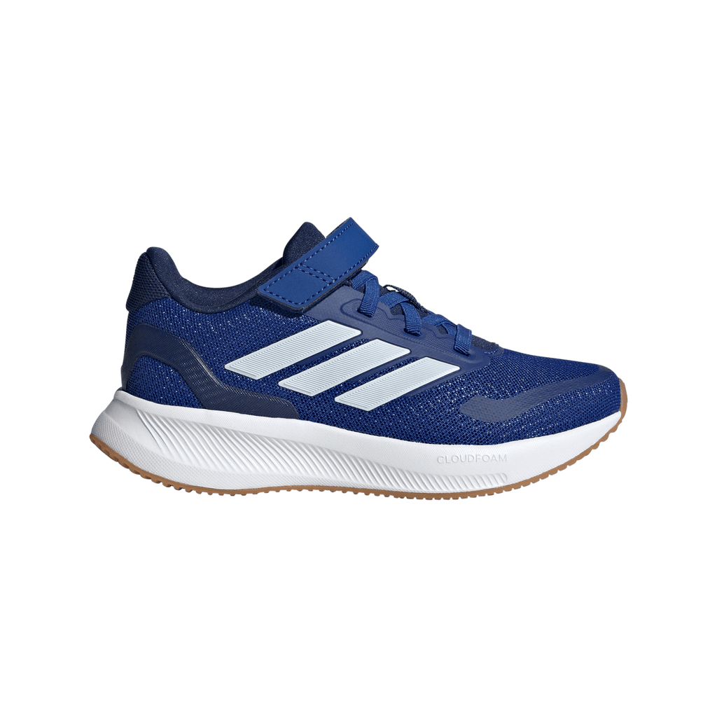 Sneakers blu da Bambino con chiusura a strappo Runfalcon 5 adidas