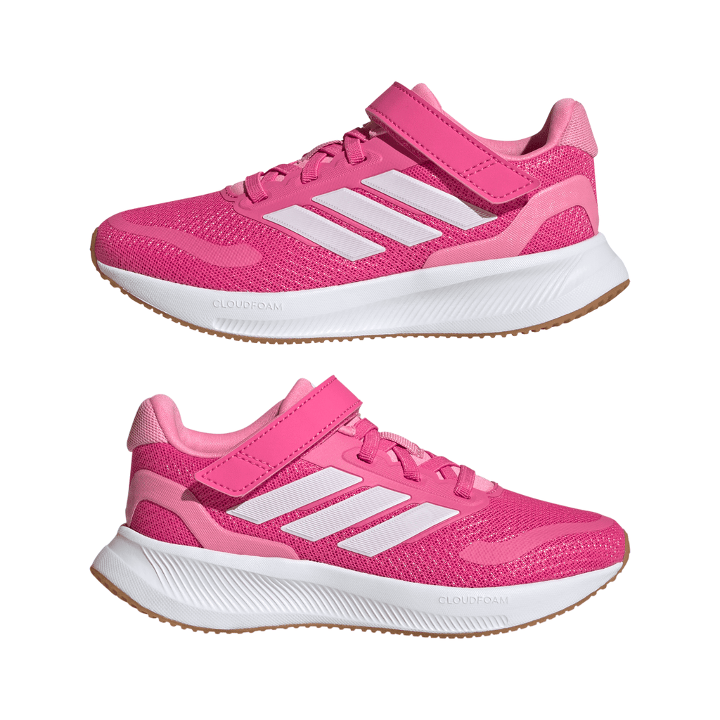 Sneakers rosa da Ragazza adidas con chiusura a strappo Runfalcon 5