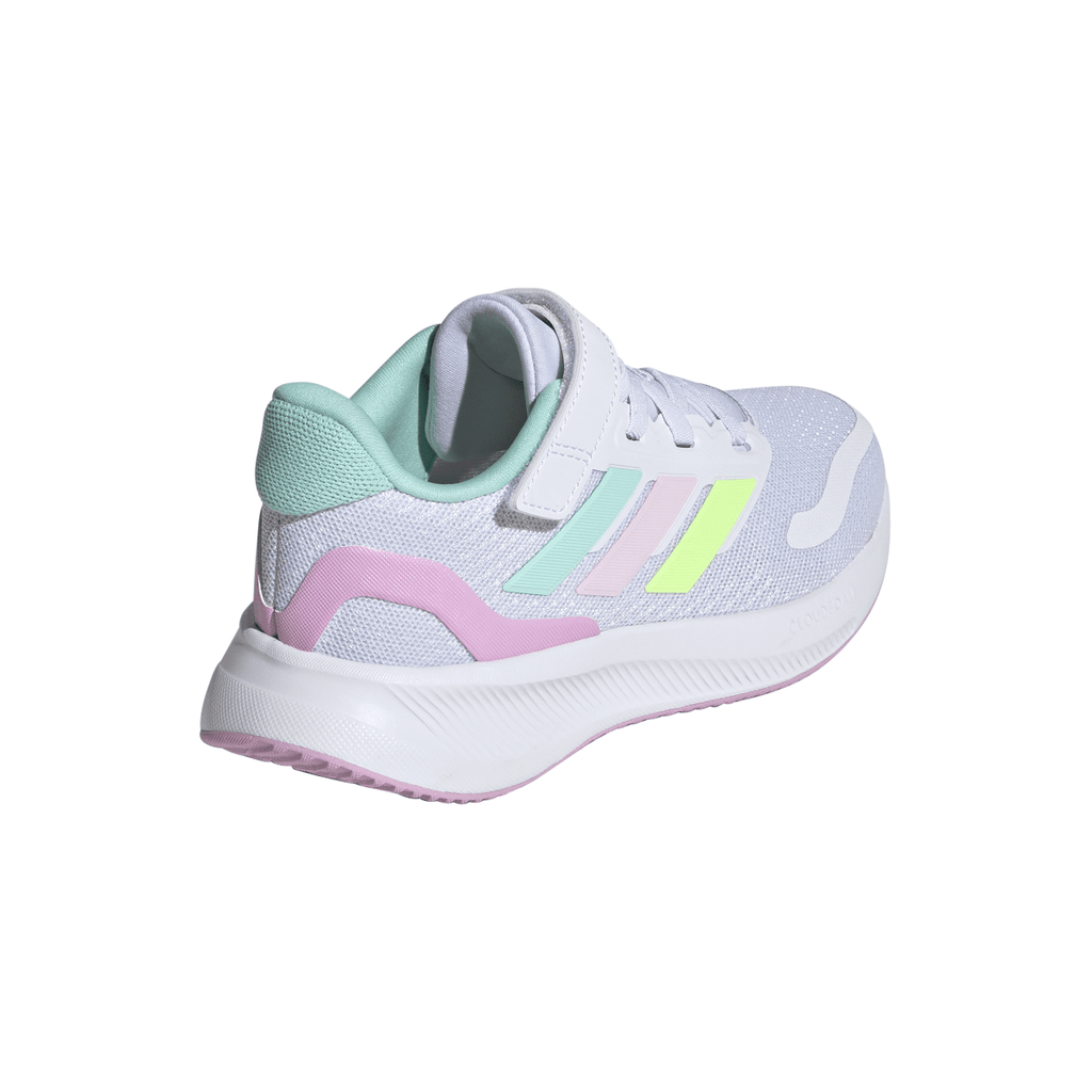 Sneakers bianche con dettagli  pastello da Bambina RUNFALCON 5 adidas
