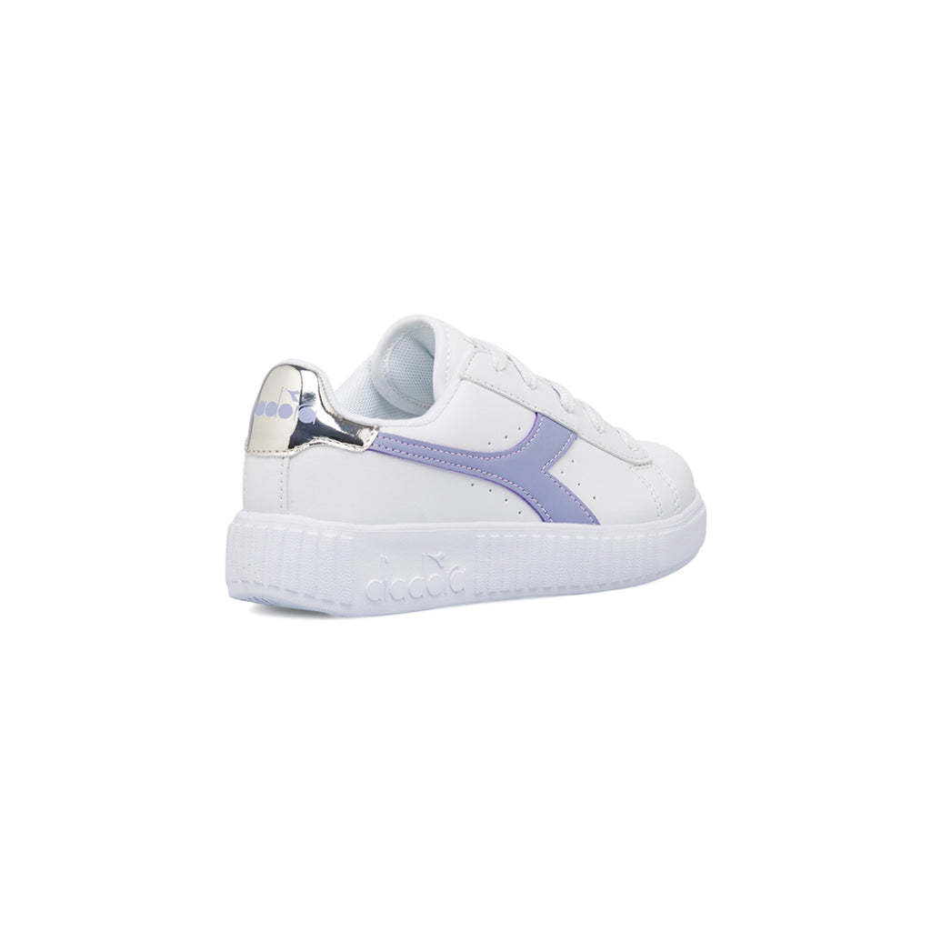 Sneakers bianche da ragazza Diadora Game Step 2.0
