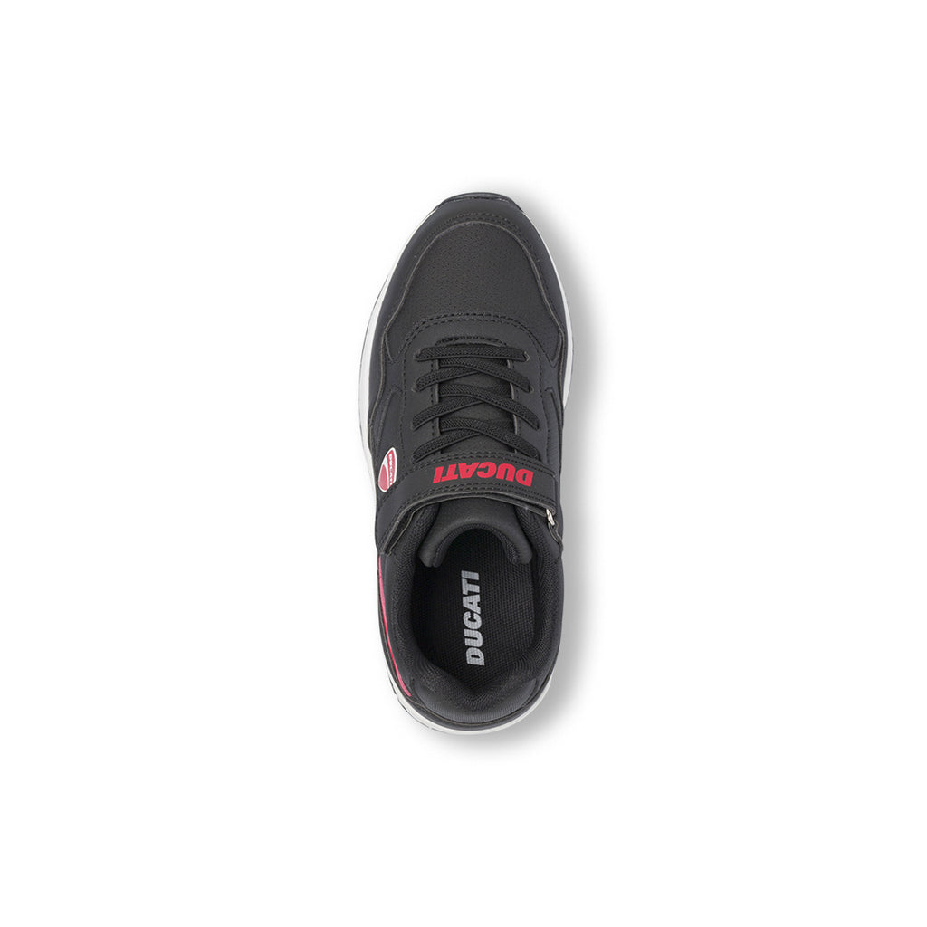 Sneakers nere da Bambino con chiusura a strappo Ducati
