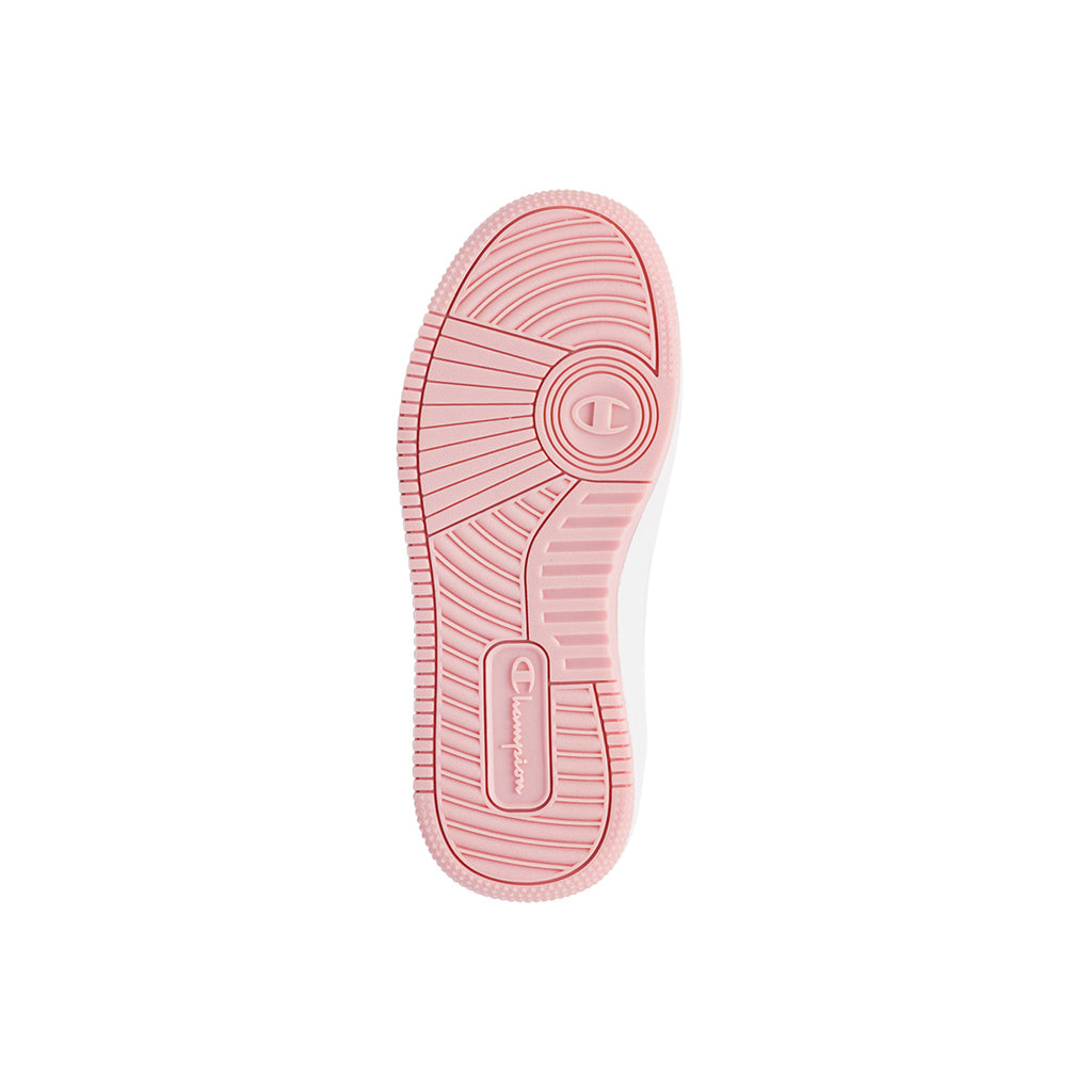 Sneakers rosa da bambina con glitter Champion