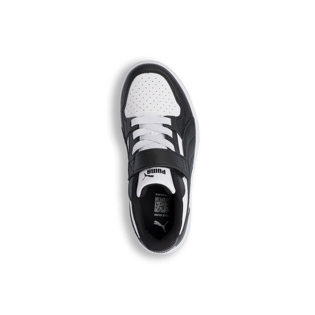 Sneakers basse da bambino nere Reb-L AC+PS Puma