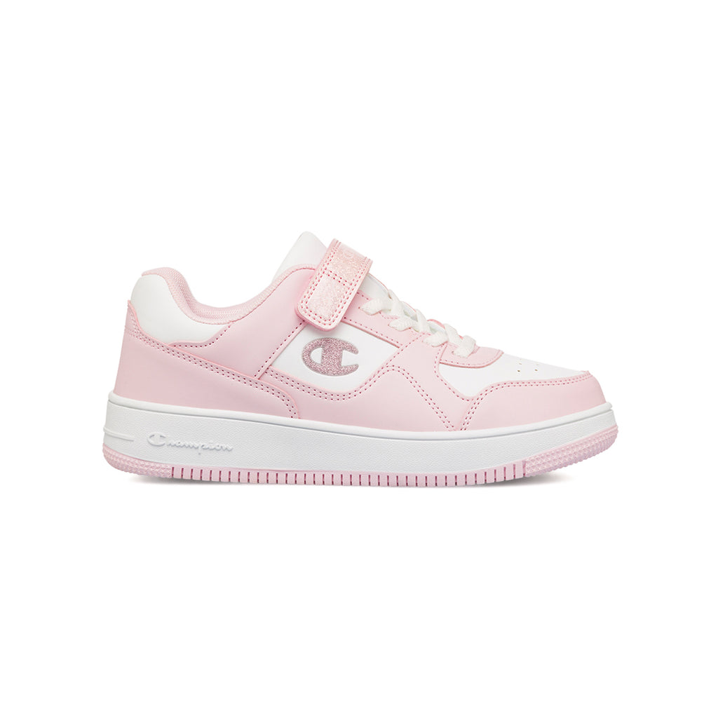 Sneakers Rosa da Bambina e Ragazza con dettaglio logo laterale Champion Low G PS