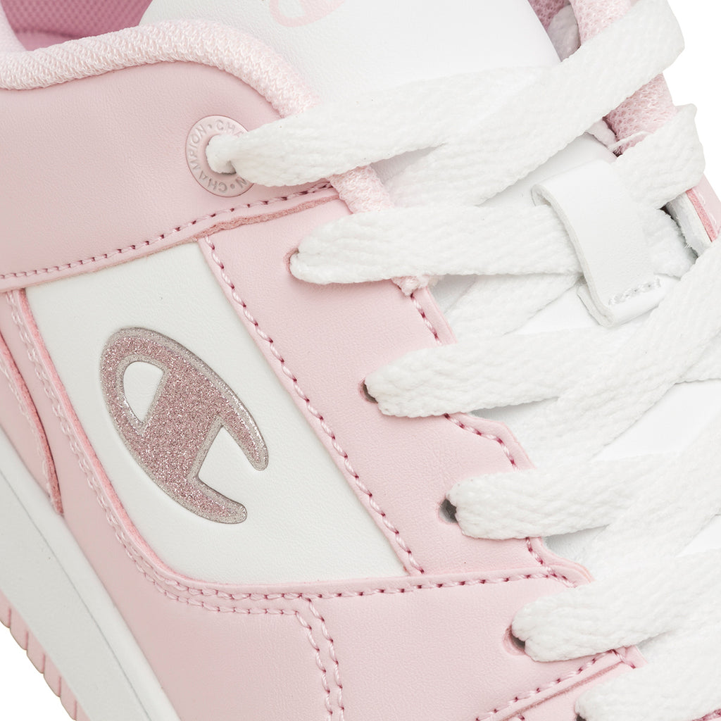 Sneakers Rosa da Bambina e Ragazza con dettaglio logo laterale Champion Low G PS