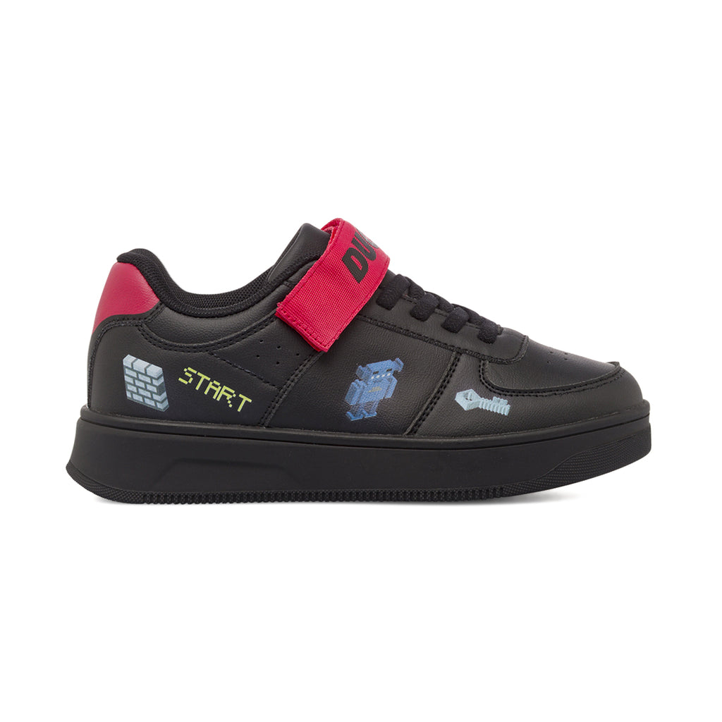 Sneakers nere da Bambino con stampe e strappo Ducati
