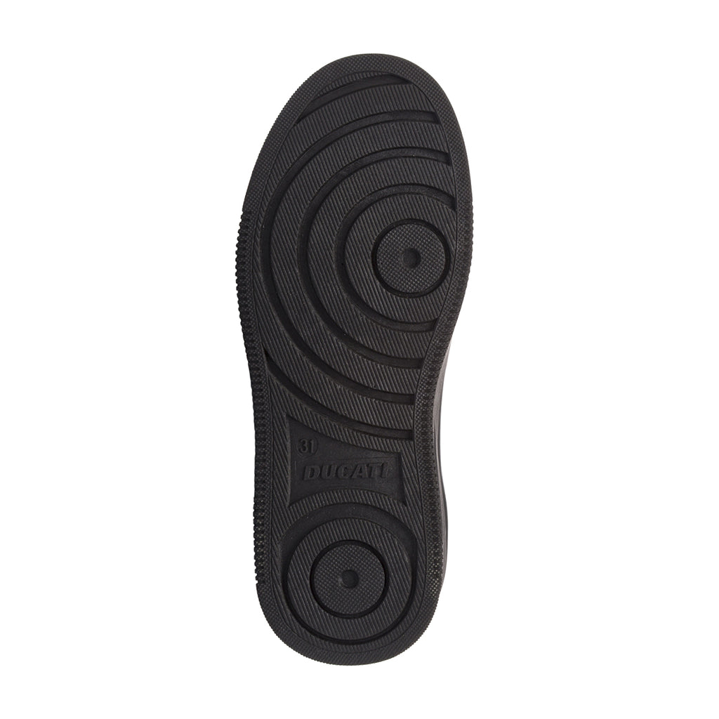 Sneakers nere da Bambino con stampe e strappo Ducati