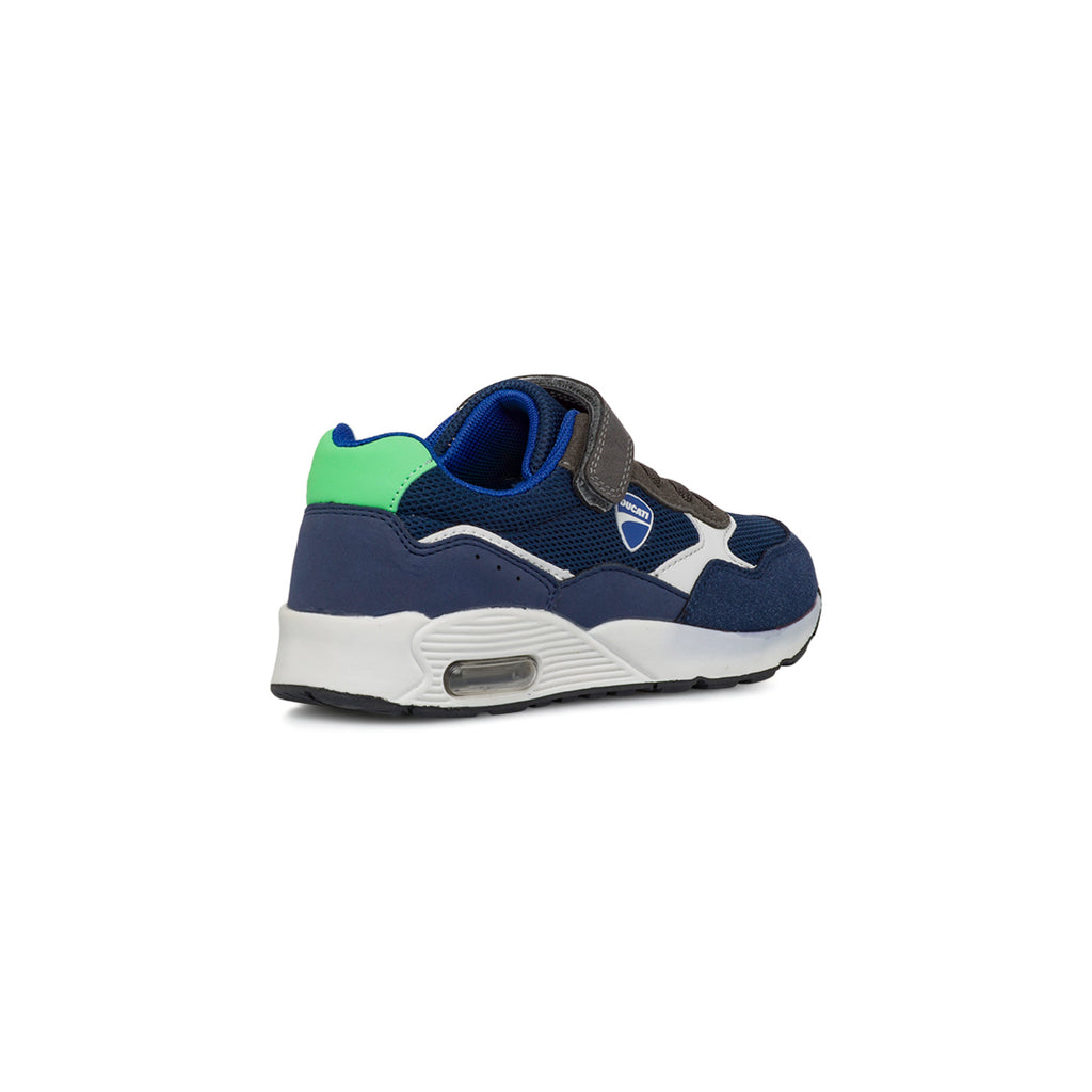 Sneakers blu da Ragazzo in tessuto mesh Ducati