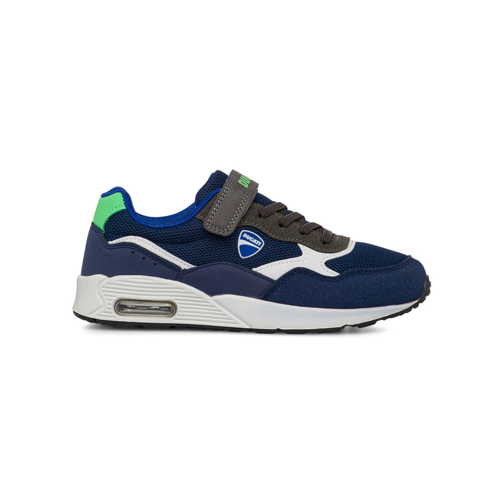 Sneakers blu da Ragazzo in tessuto mesh Ducati