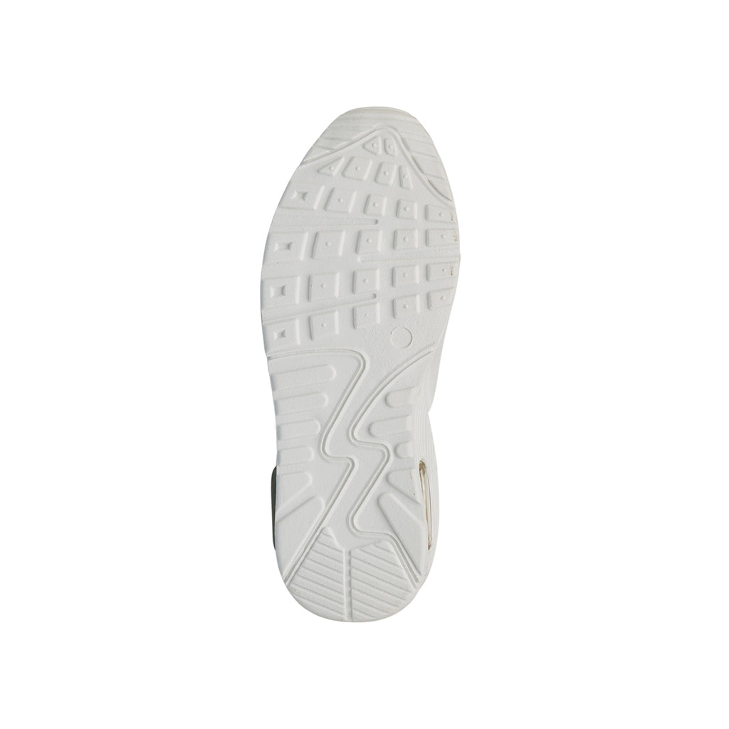 Sneakers bianche da bambino con ammortizzazione ad aria Ducati