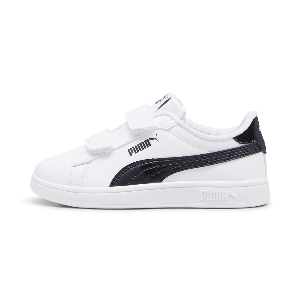 Sneakers bambino bianche con dettagli neri Puma Smash 3.0