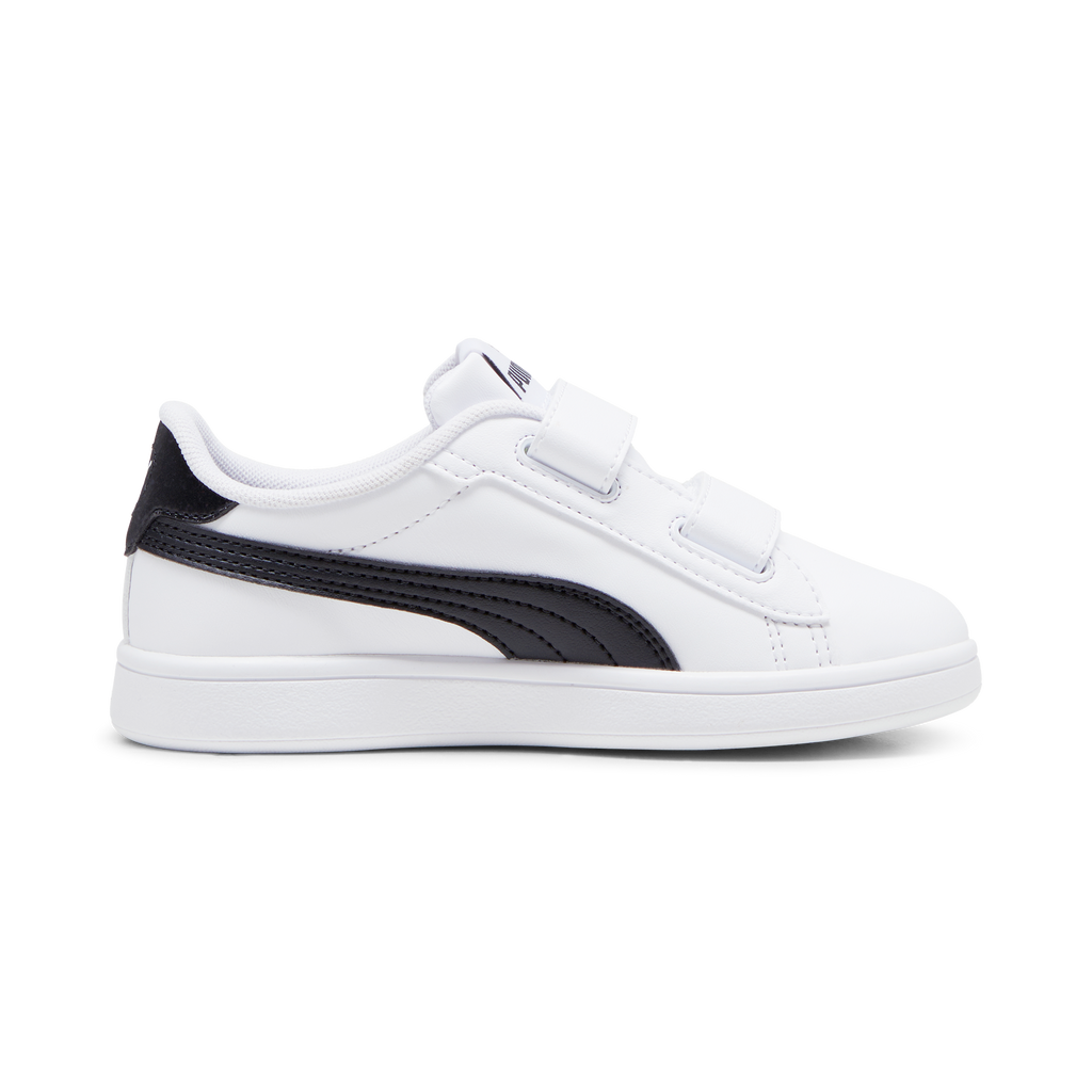 Sneakers bambino bianche con dettagli neri Puma Smash 3.0