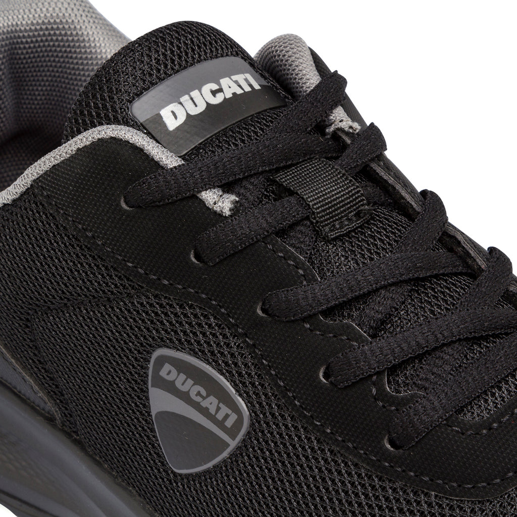 Scarpe da ginnastica nere da ragazzo Ducati Fender