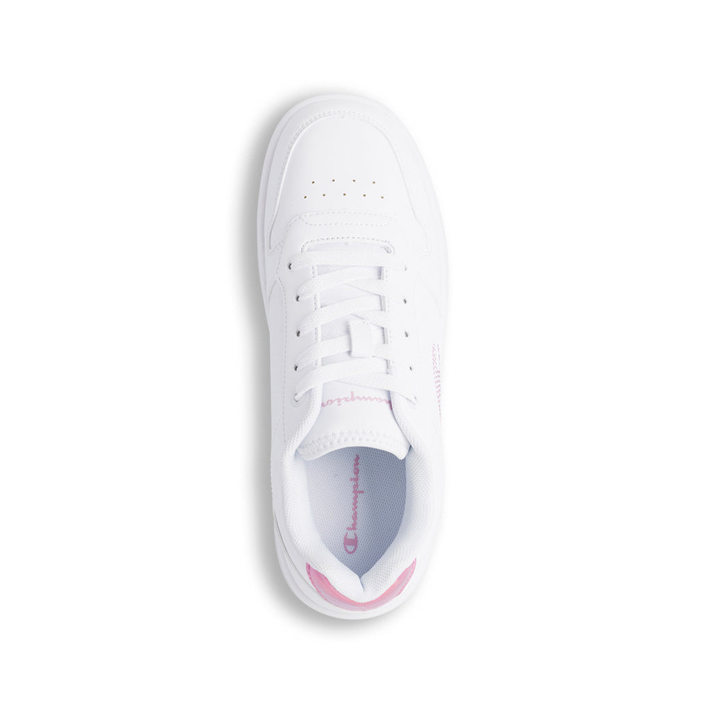 Sneakers da ragazza bianche con dettaglio glitter Champion Rebound Platform