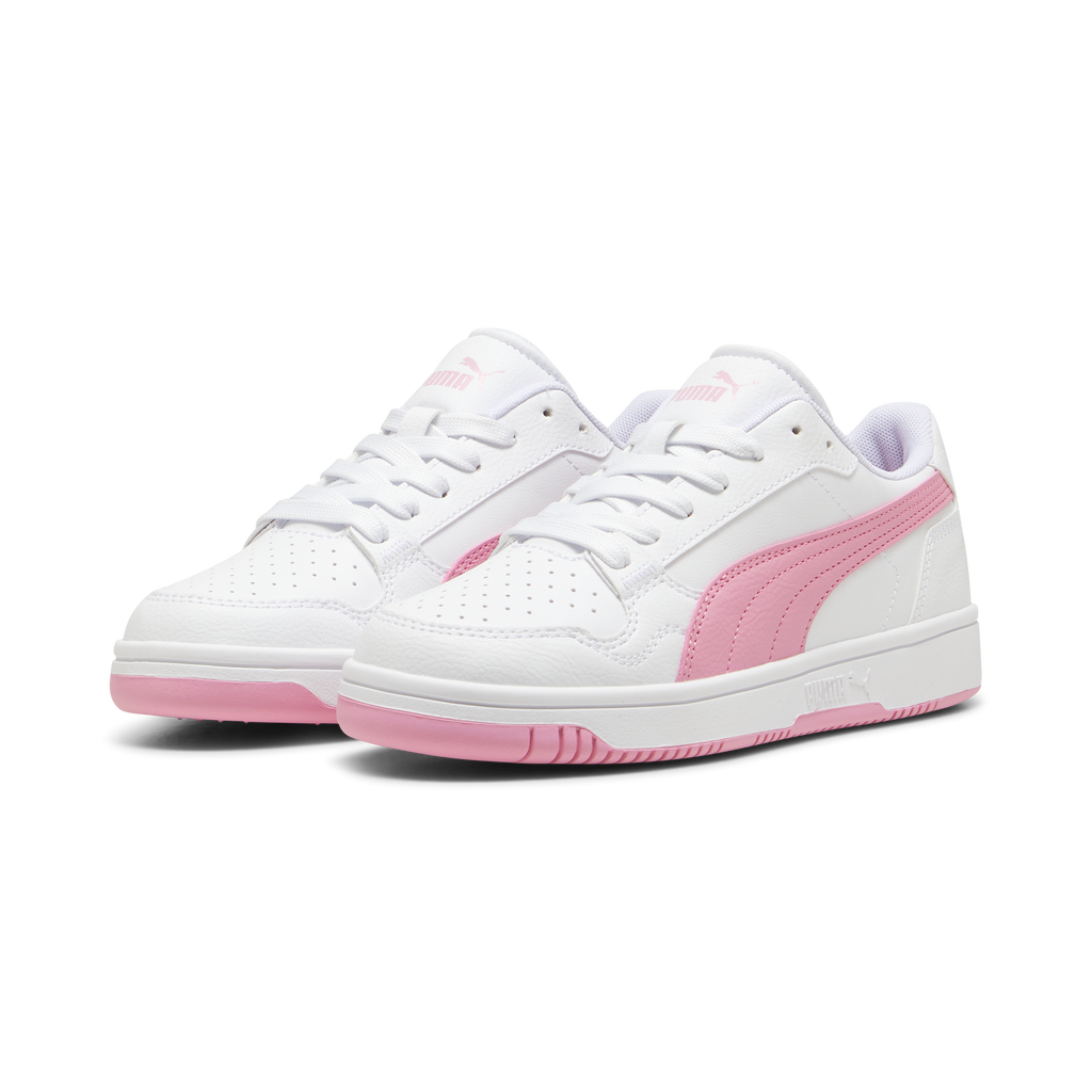 Sneakers da ragazza bianche con insertirosa Puma Reb-L