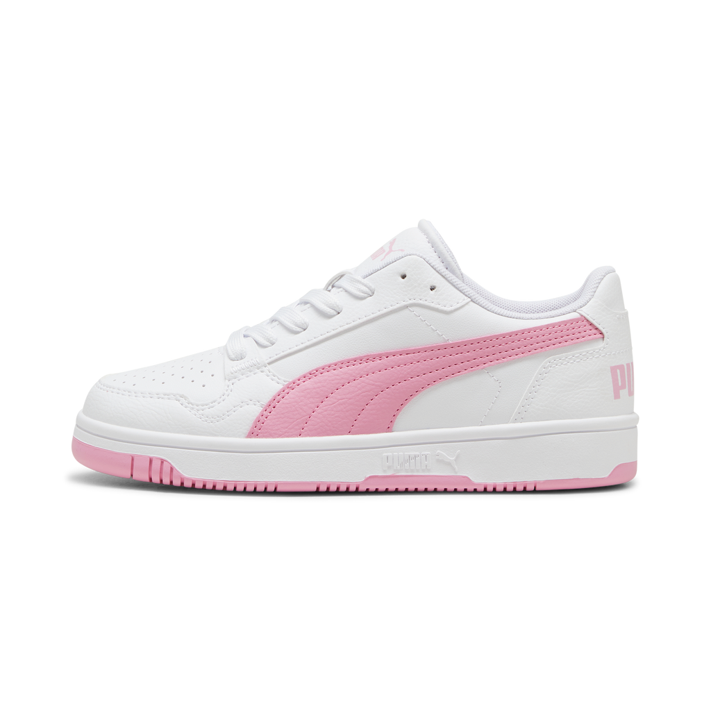 Sneakers da ragazza bianche con insertirosa Puma Reb-L