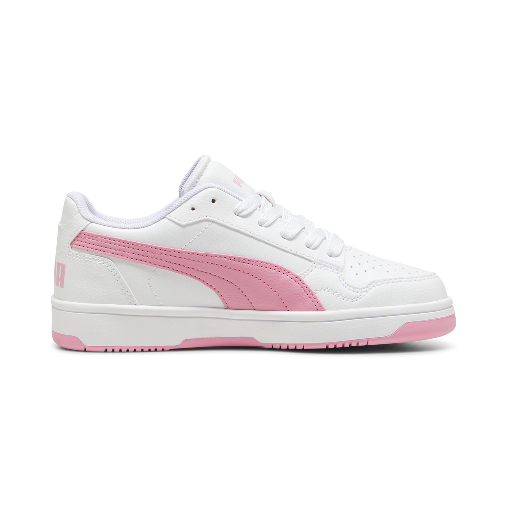 Sneakers da ragazza bianche con insertirosa Puma Reb-L