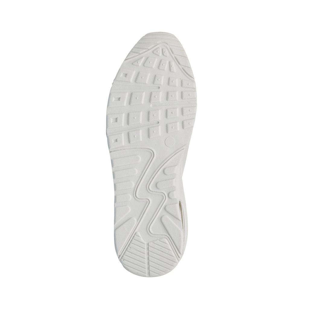 Sneakers bianche da ragazzo con ammortizzazione ad aria Ducati