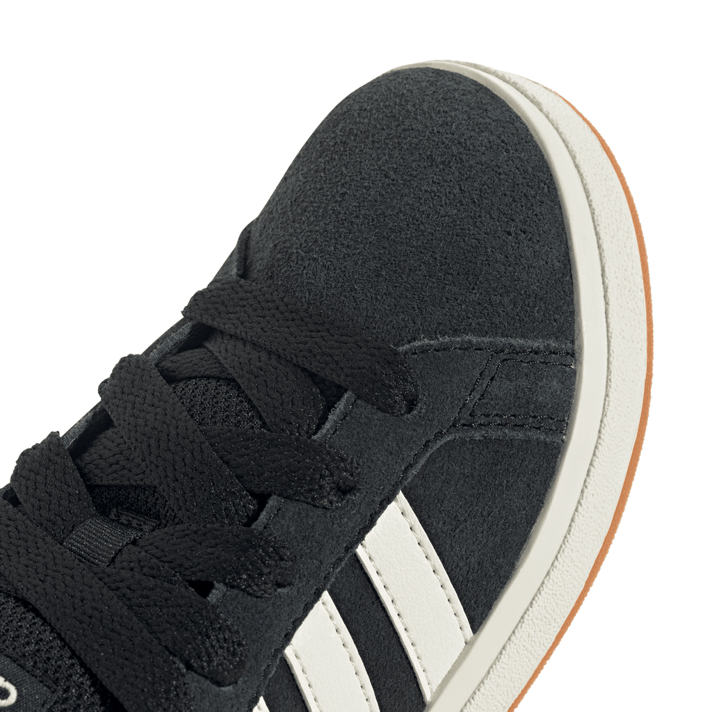 Sneakers da ragazzo e ragazza nere in pelle effetto scamosciato adidas Grand Court 00s