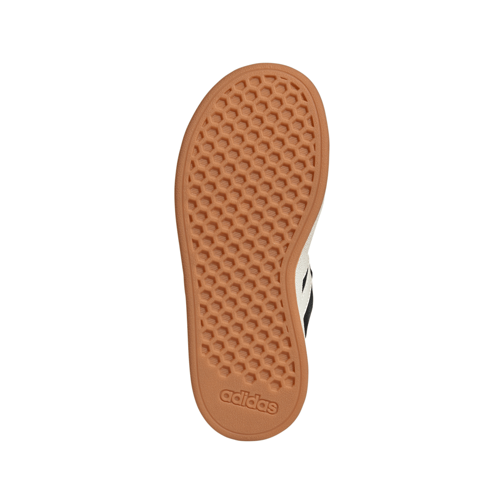 Sneakers da ragazzo e ragazza nere in pelle effetto scamosciato adidas Grand Court 00s