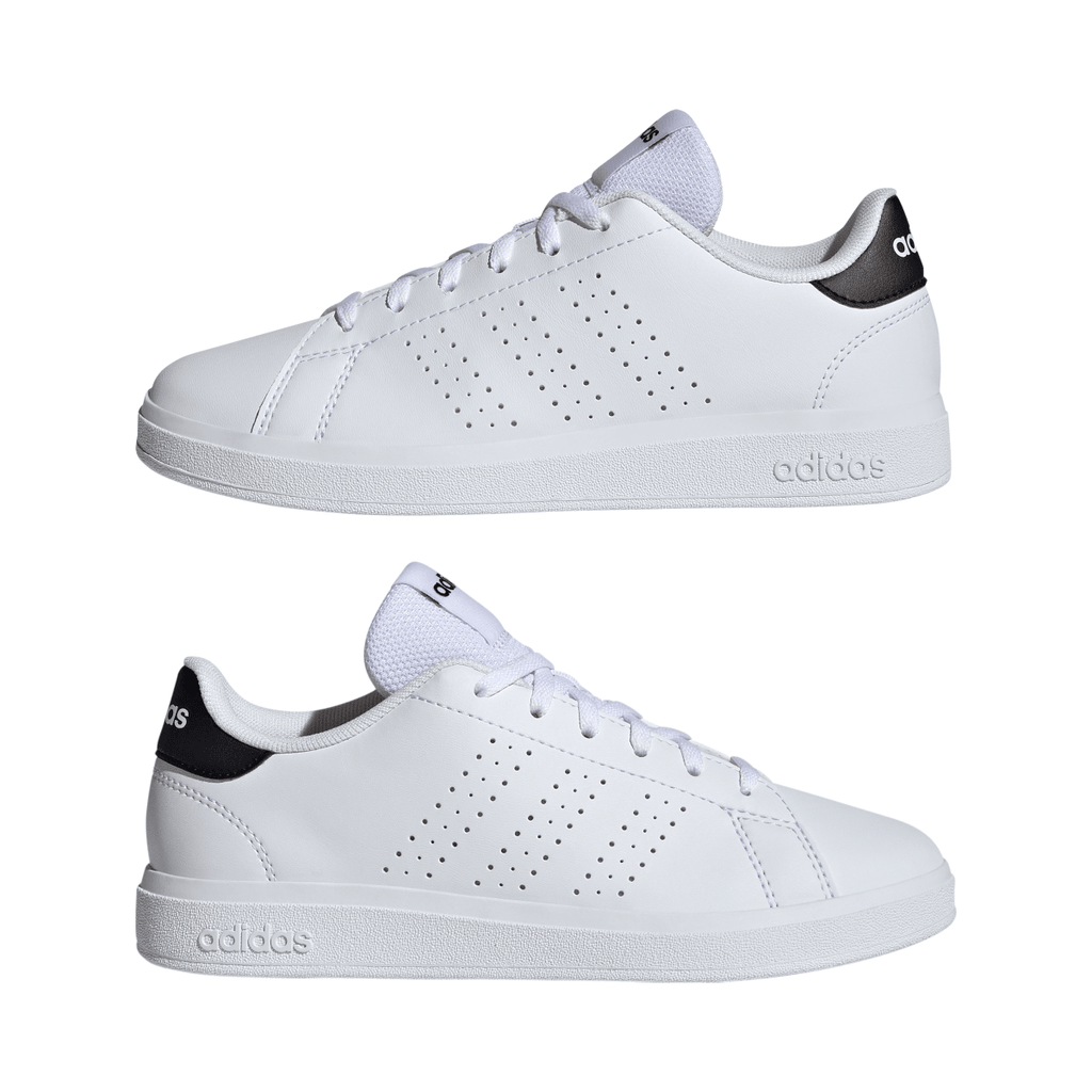 Sneakers bianche da Ragazza con dettagli traforati ADVANTAGE BASE 2.0 adidas