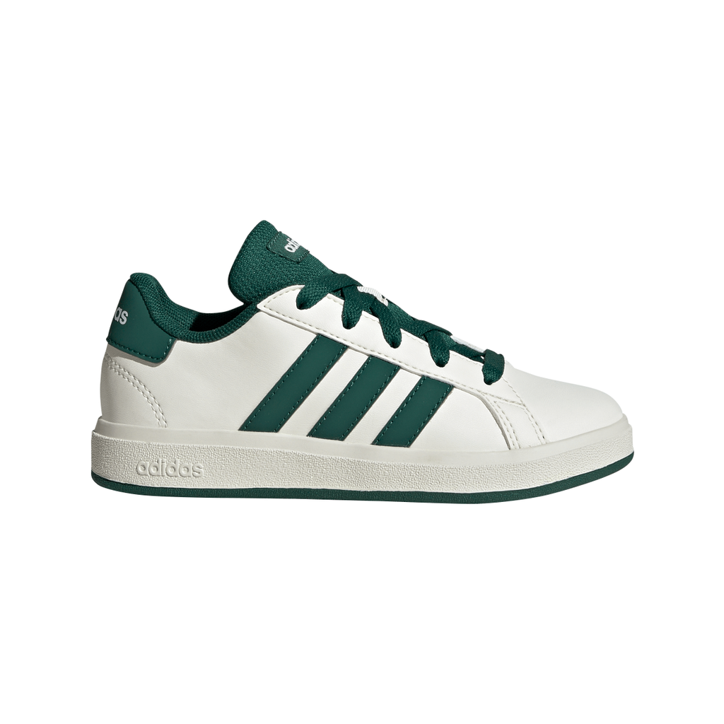 Sneakers bianche e verdi da Ragazzo adidas Grand Court 2.0