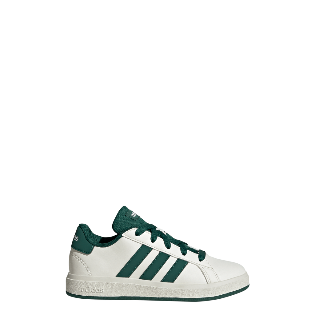 Sneakers bianche e verdi da Ragazzo adidas Grand Court 2.0