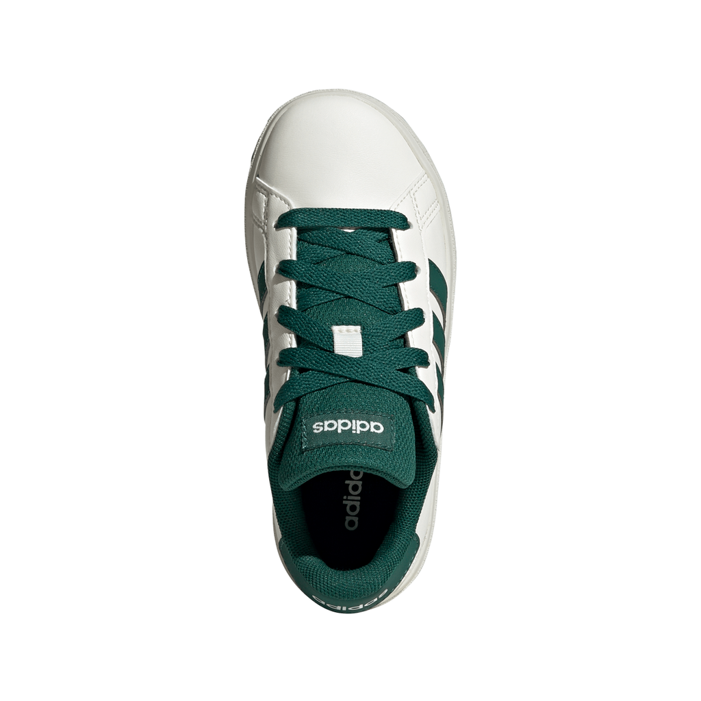 Sneakers bianche e verdi da Ragazzo adidas Grand Court 2.0