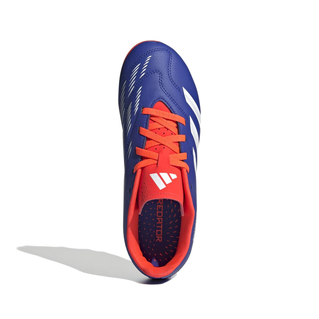 Scarpe da calcio ragazzo blu  rosse adidas PREDATOR CLUB FXG