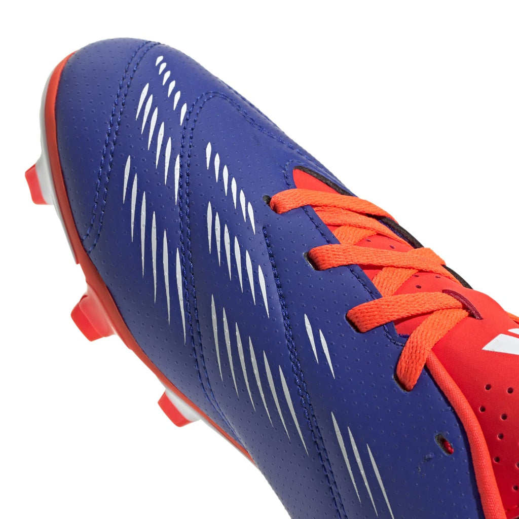 Scarpe da calcio ragazzo blu  rosse adidas PREDATOR CLUB FXG