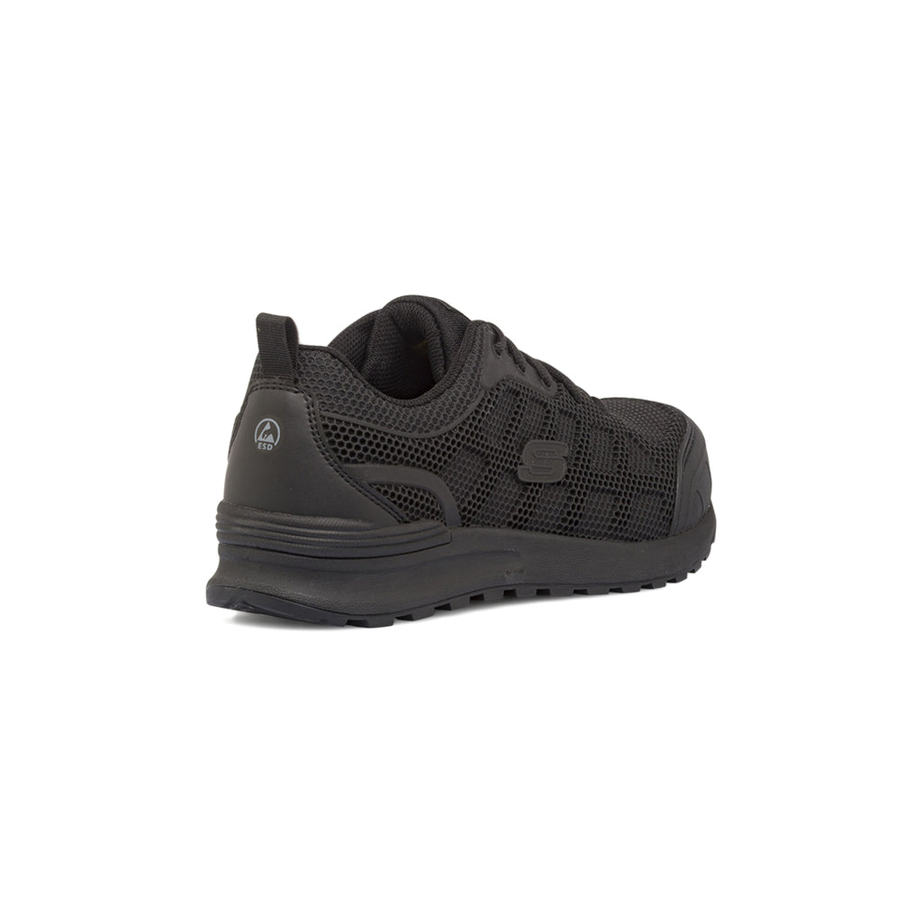 Scarpe antinfortunistiche nere da Donna in Memory Foam Skechers Work