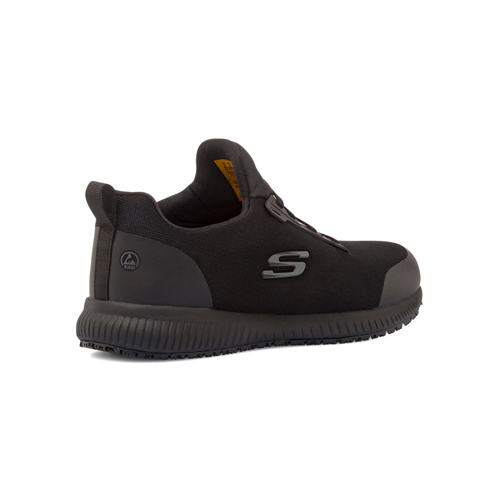Scarpe antinfortunistiche da uomo nere Skechers Work Slip Resistant