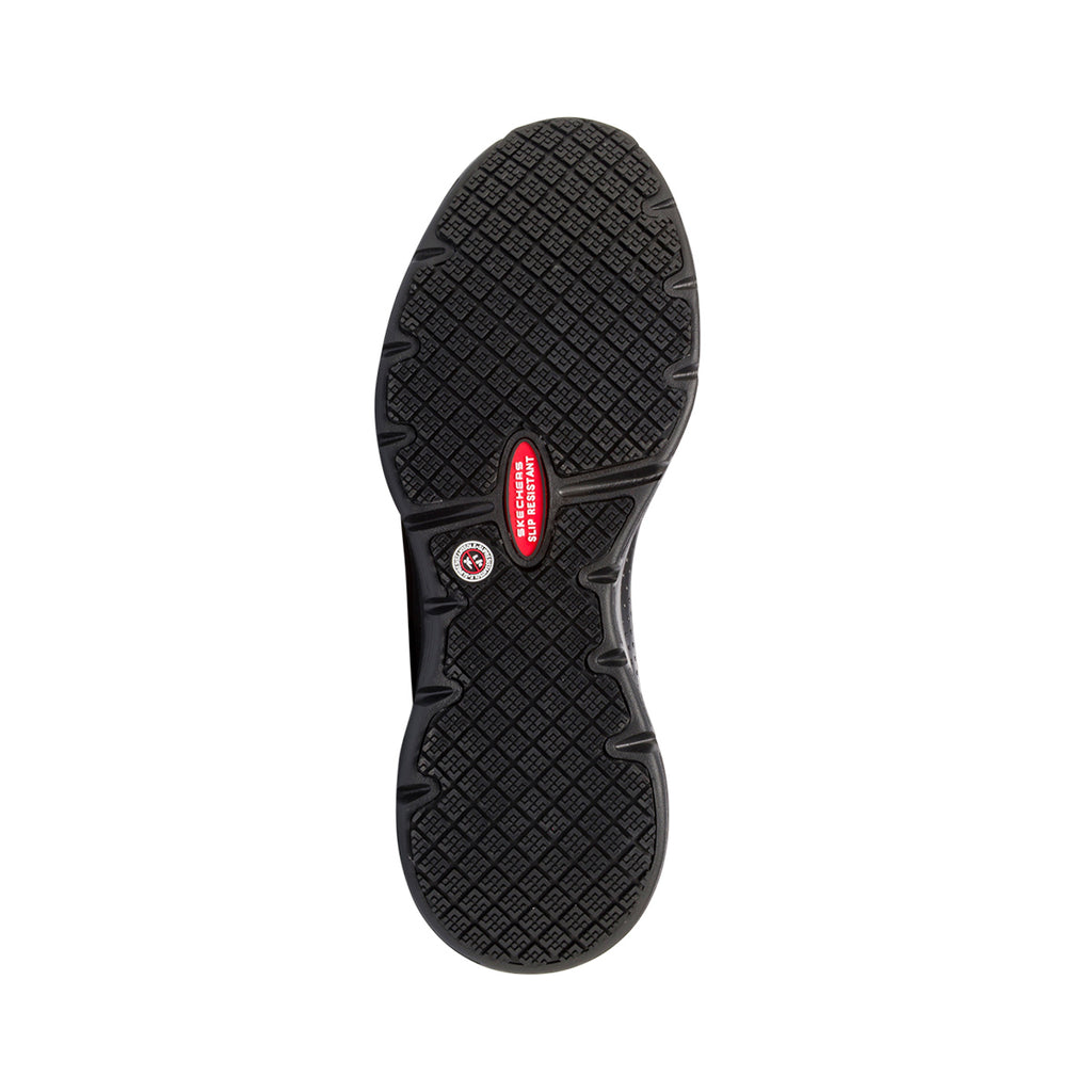 Scarpe antinfortunistiche nere da Uomo in Memory Foam Skechers Work Arch Fit