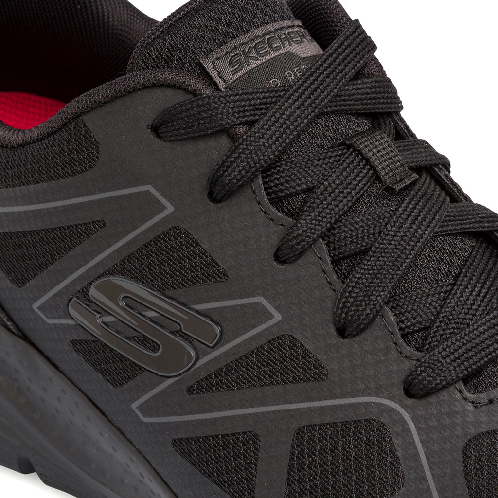 Scarpe antinfortunistiche nere da Uomo in Memory Foam Skechers Work Arch Fit