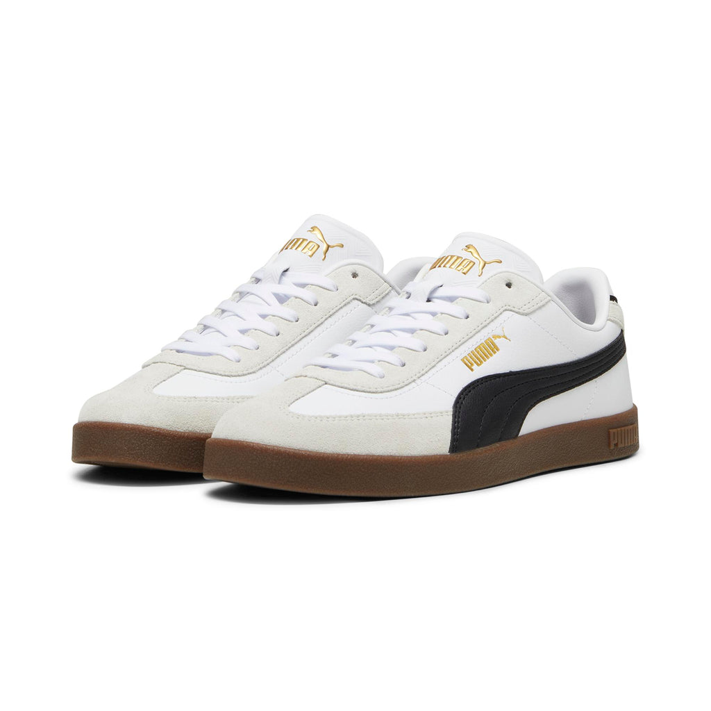 Sneakers unisex bianche con inserti effetto scamosciato Puma Club II Era