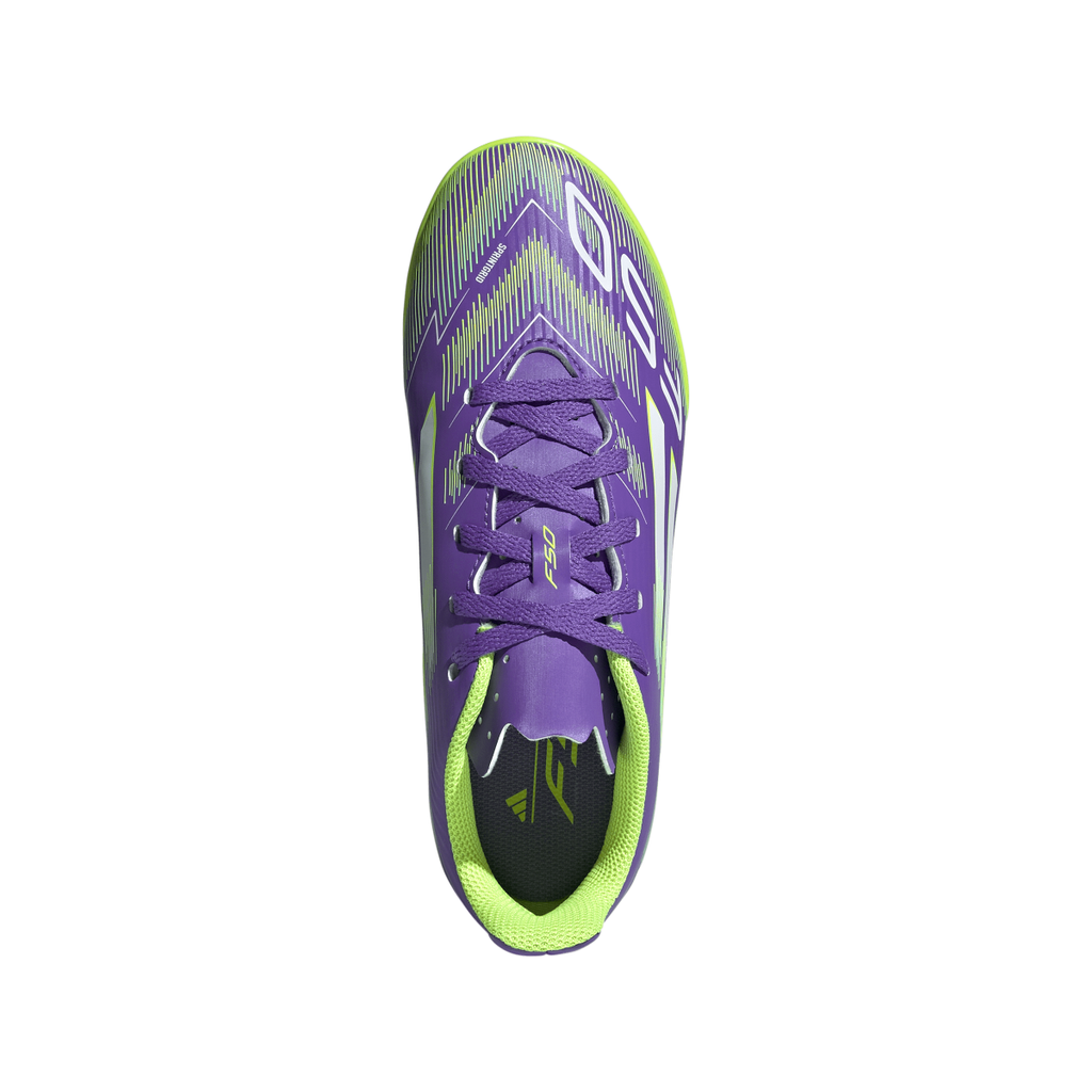 Scarpe da Calcetto viola da Bambino adidas F50 Club TF J