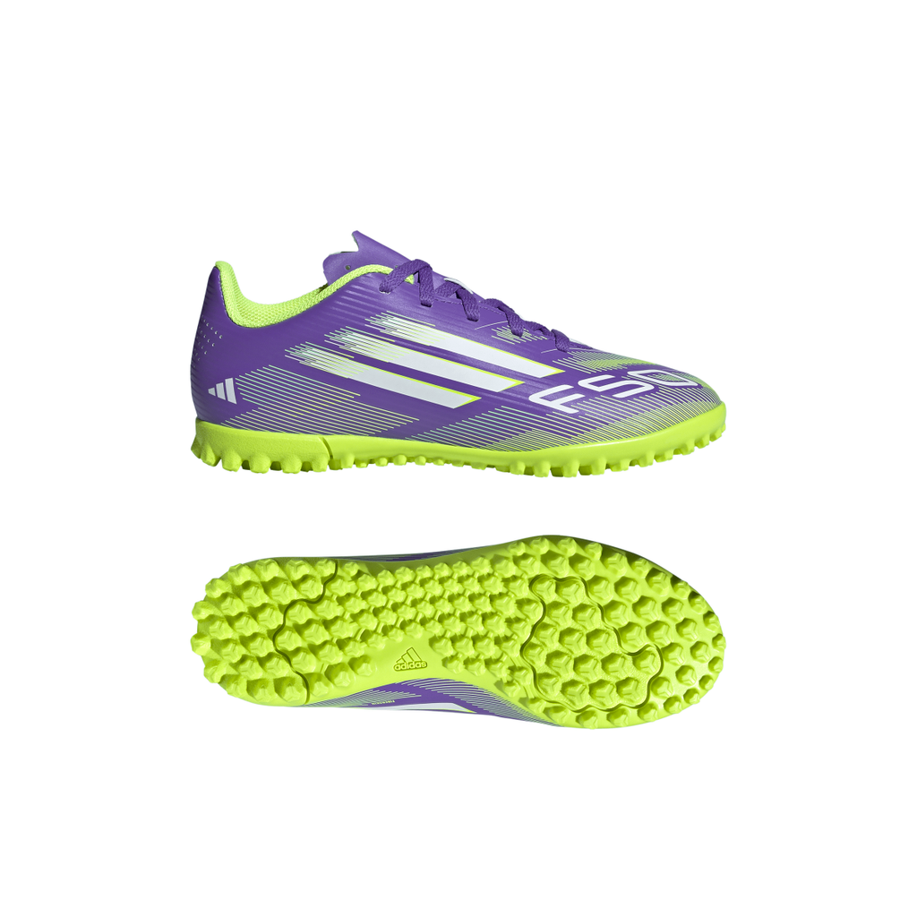 Scarpe da Calcetto viola da Bambino adidas F50 Club TF J