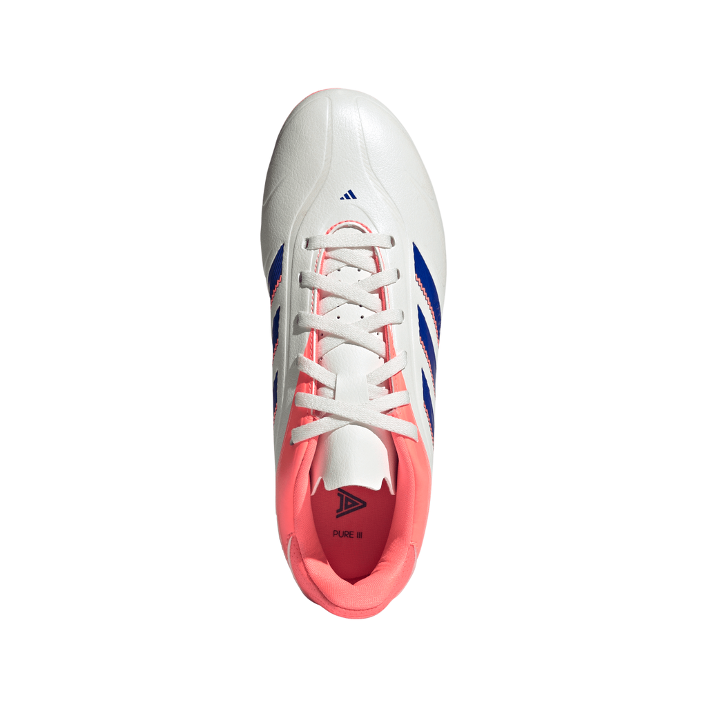 Scarpe da Calcio da Bambino bianche adidas Copa Pure III Club FG/MG