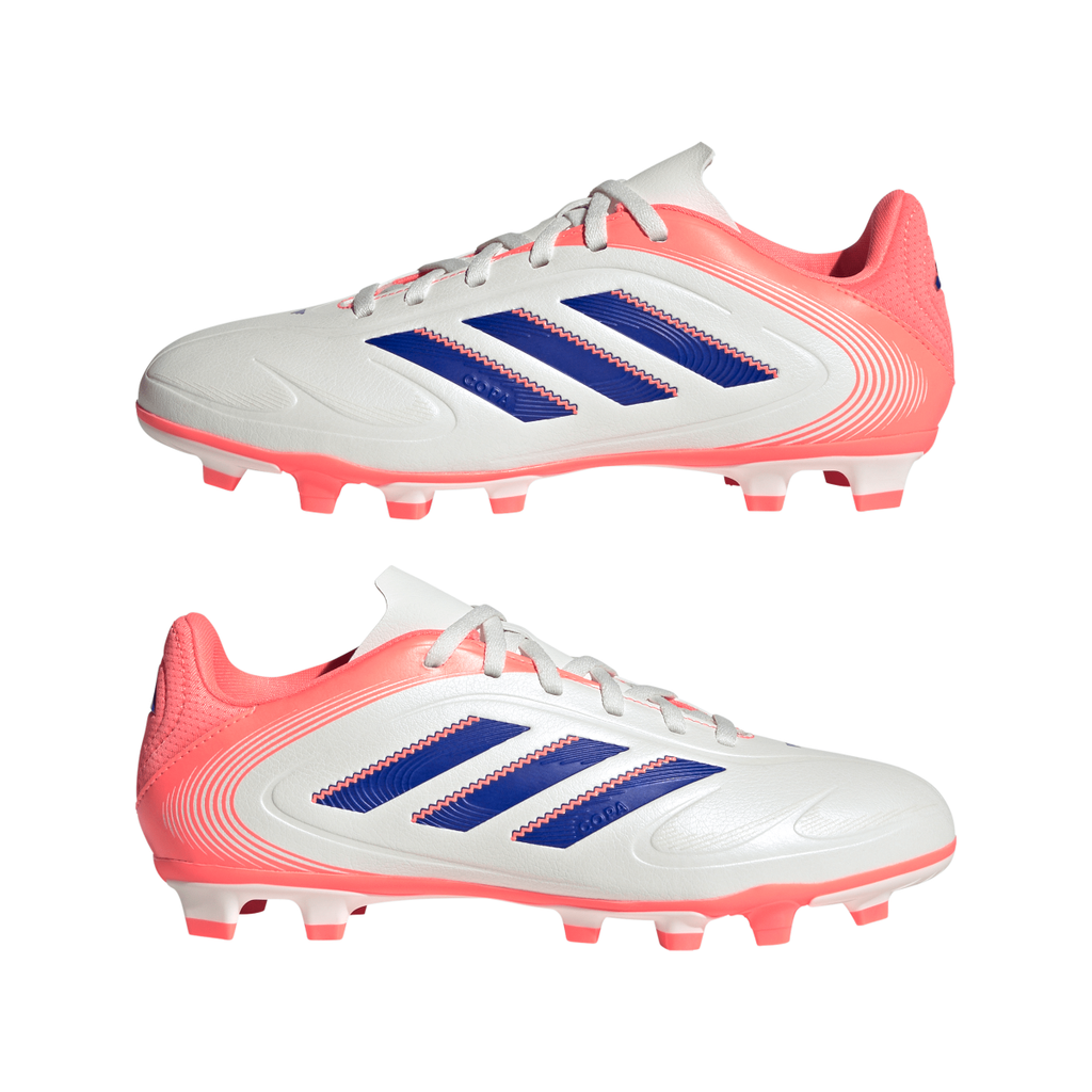 Scarpe da Calcio da Bambino bianche adidas Copa Pure III Club FG/MG