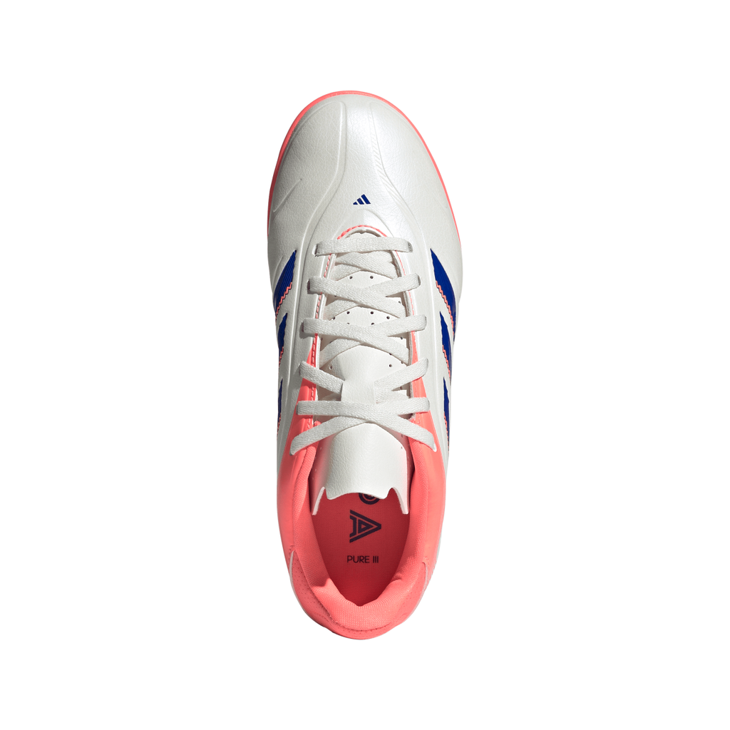 Scarpe da Calcetto da Bambino bianche adidas Copa Pure III Club TF