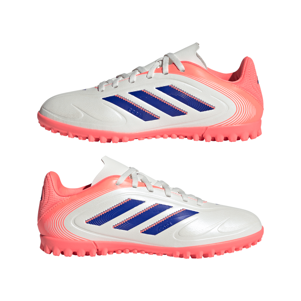 Scarpe da Calcetto da Bambino bianche adidas Copa Pure III Club TF