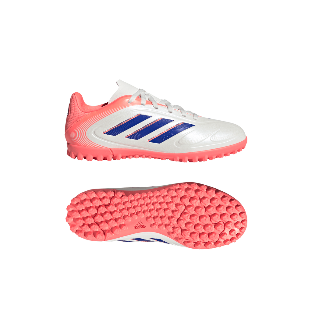 Scarpe da Calcetto da Bambino bianche adidas Copa Pure III Club TF