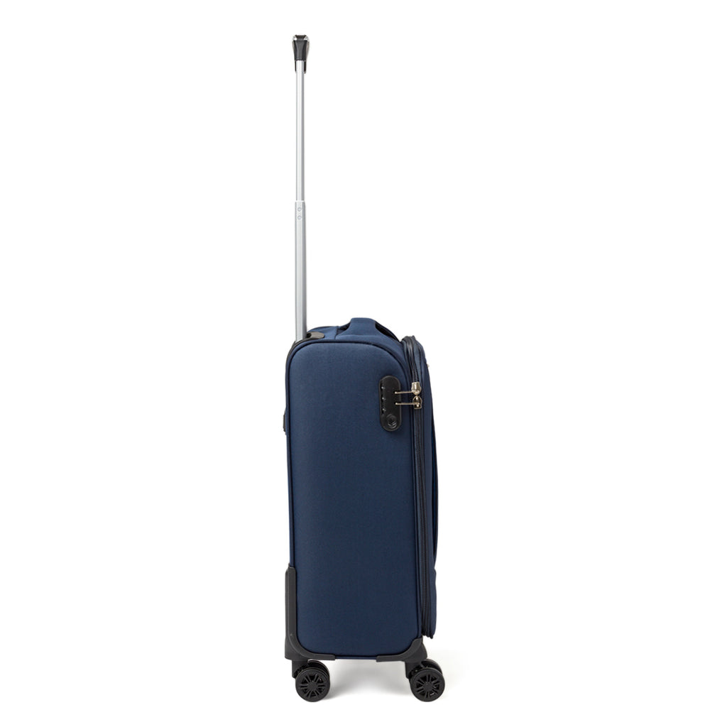 Trolley bagaglio a mano in tessuto blu Govago