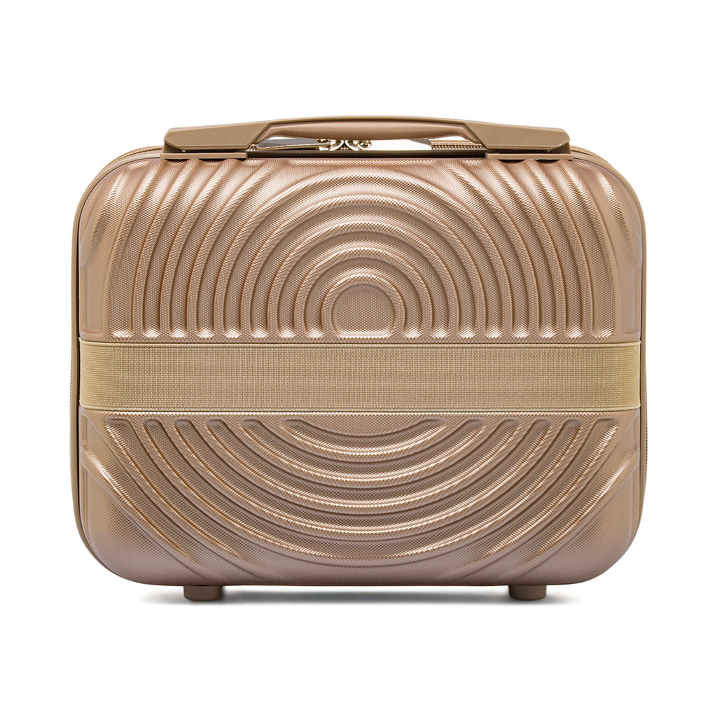 Cabin bag color champagne piccola Romeo Gigli Milano