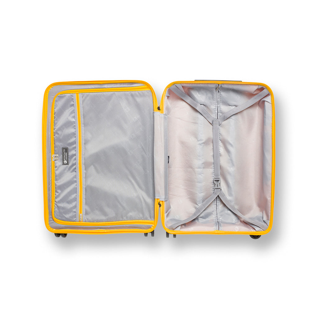 Trolley bagaglio a mano giallo in ABS Ciak Roncato
