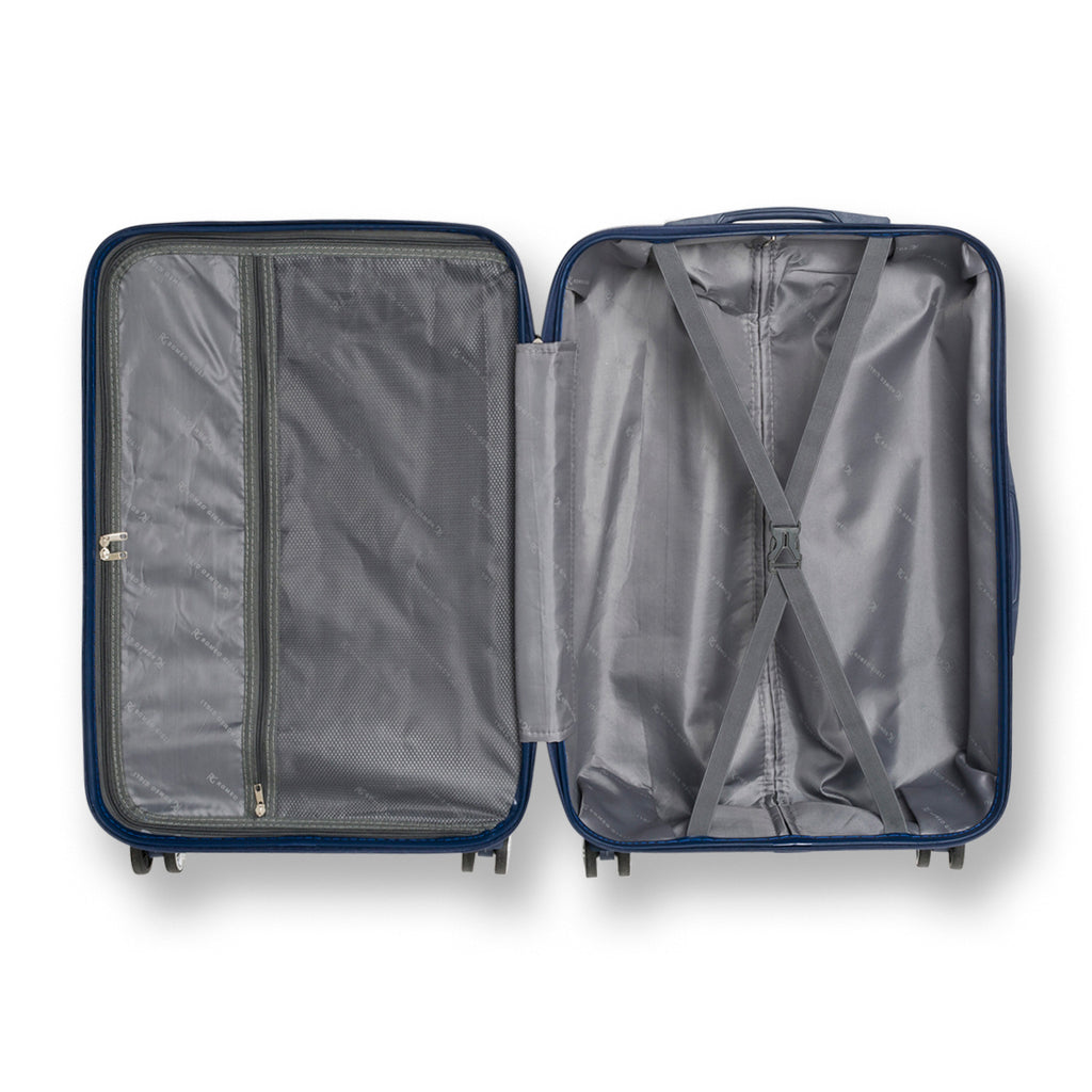 Trolley medio in abs blu navy Romeo Gigli