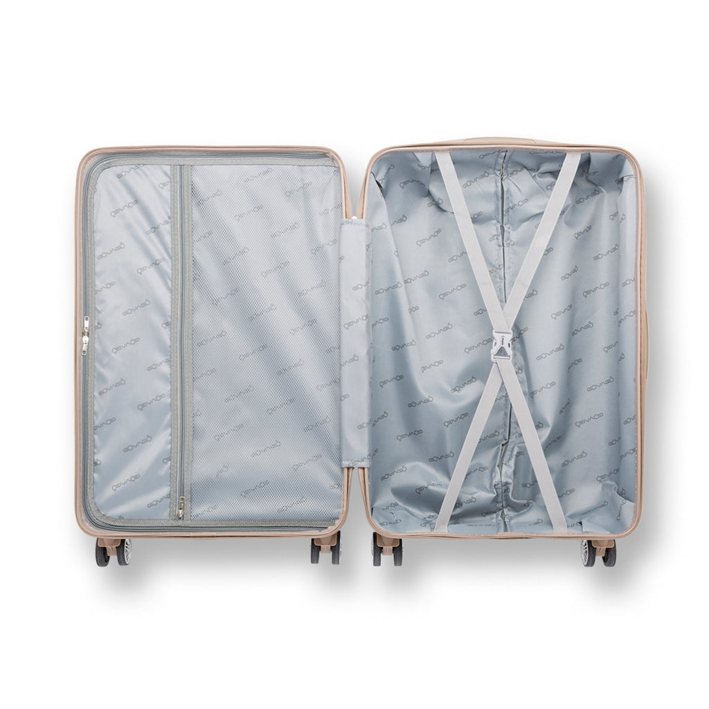 Bagaglio a mano in abs champagne Govago
