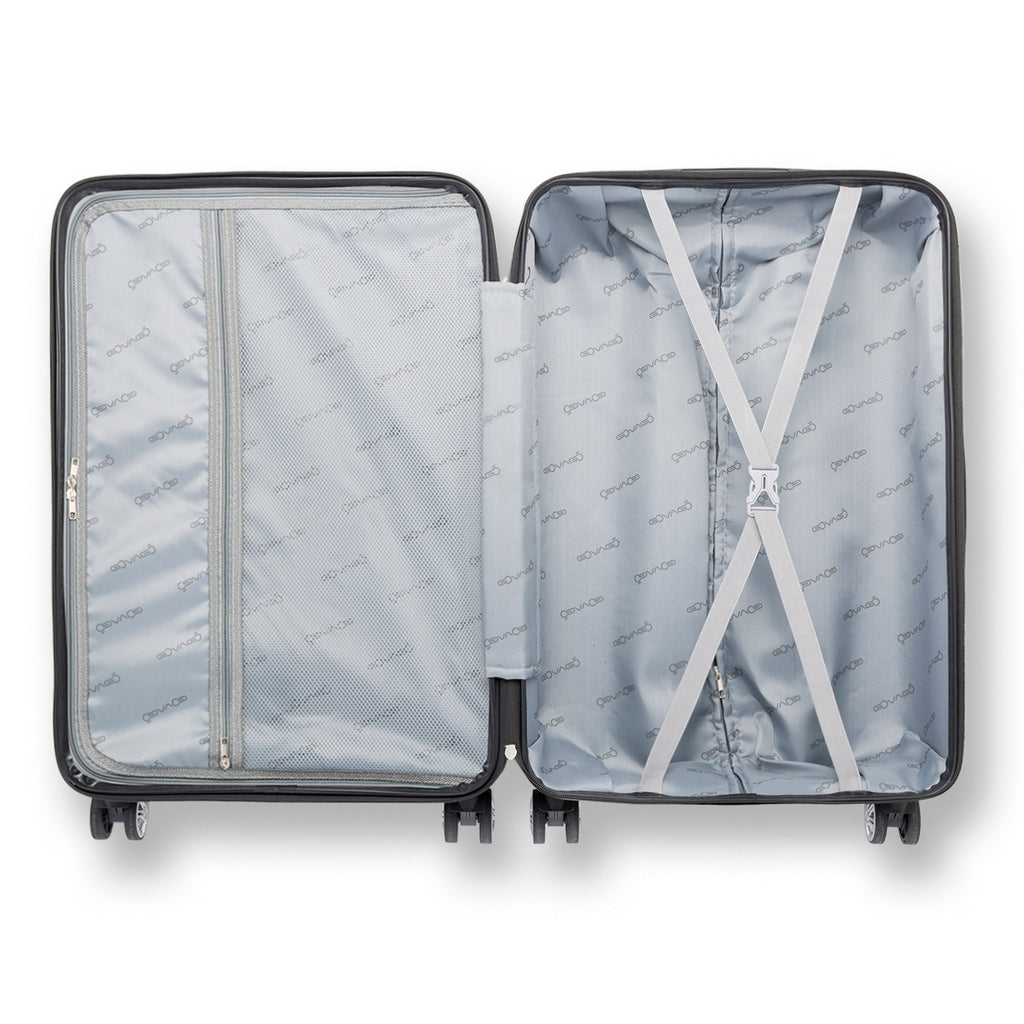 Trolley medio in abs nero Govago