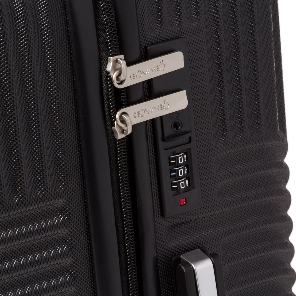 Trolley medio in abs nero Govago
